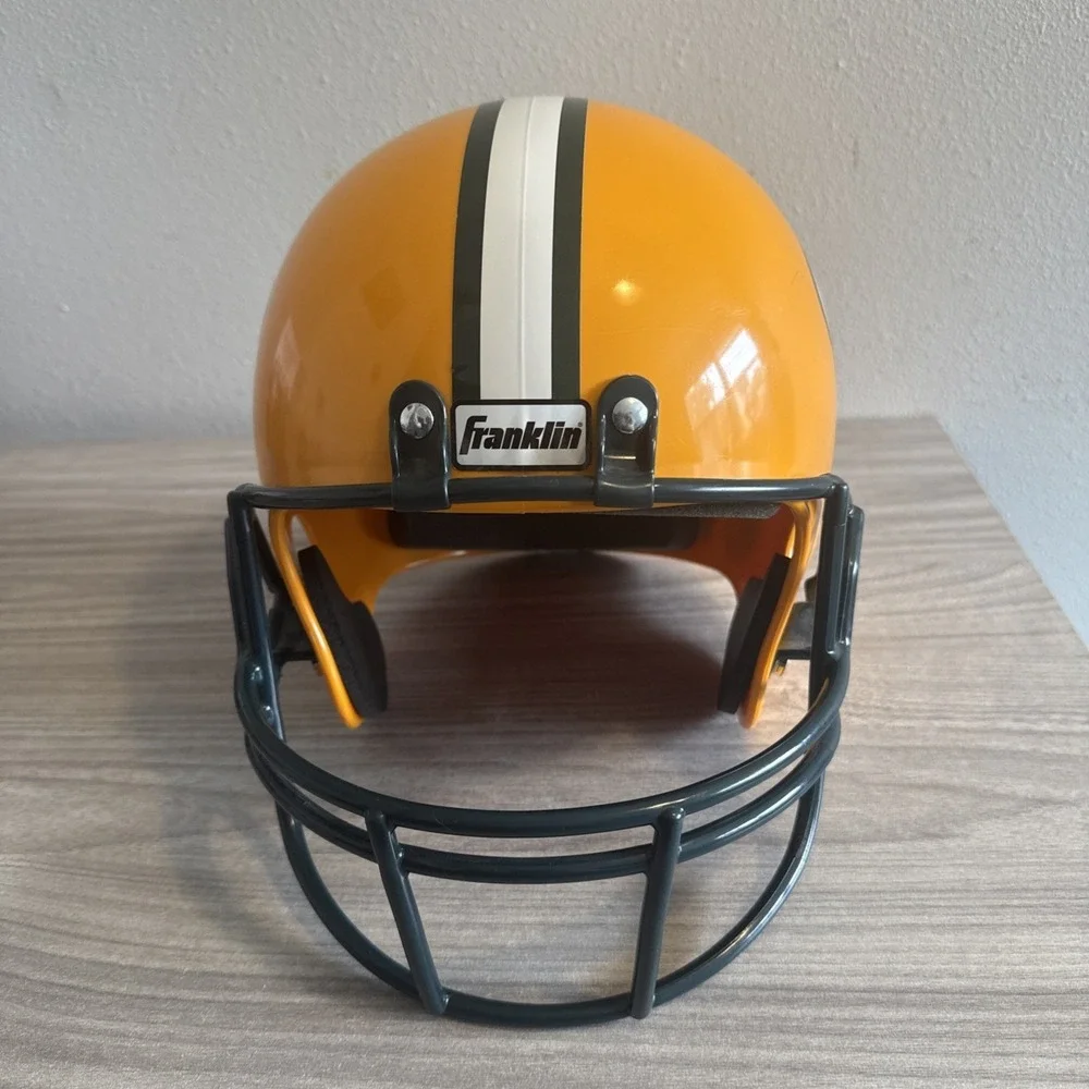 Franklin Green Bay Packers NFL Plastic Youth Non-Contact Display Helmet Vintage
